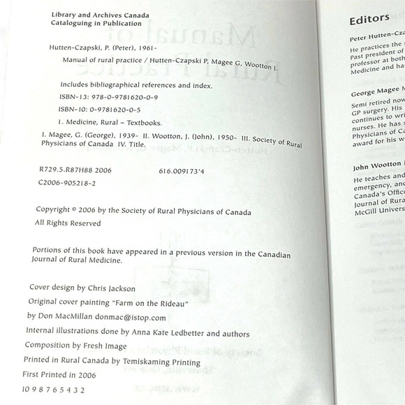 Manual Of Rural Practice, Hardcover 2006, P Hutten-Czapski, G I Magee, J Wooten - Picture 8 of 10